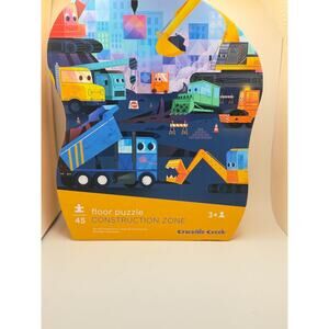 Construction Zone 45-Piece Floor Puzzle For Ages 3+ By Crocodile Creek